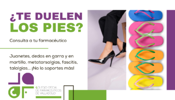 ¿Te duelen los pies? Consulta a tu farmacéutico